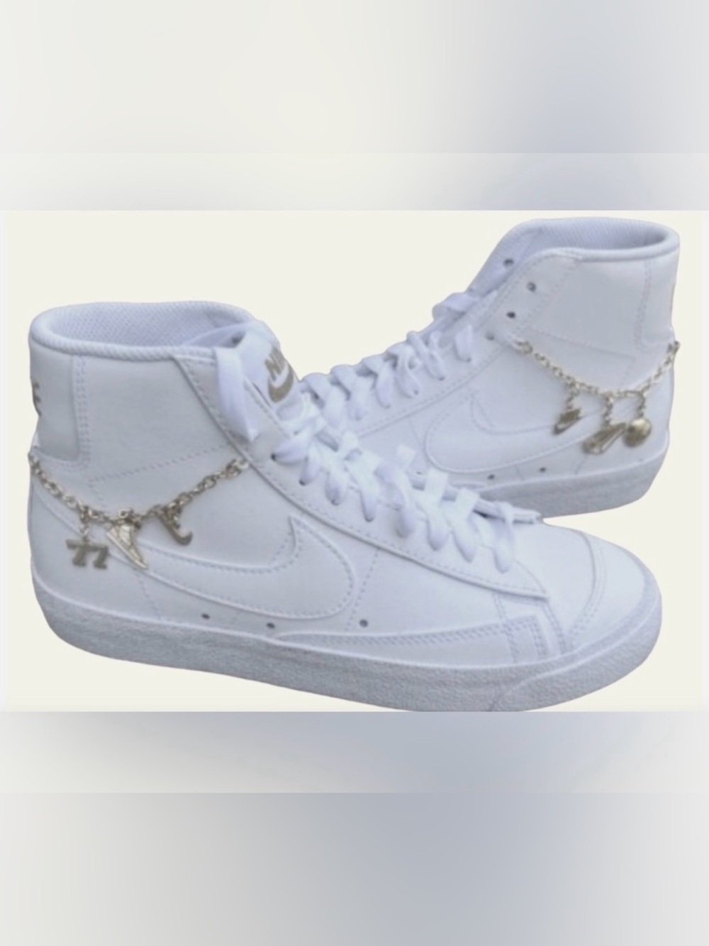 Nike Blazer Mid ‘77 LX White Metallic Gold Lucky Charms Shoes Sneakers DM0850 6